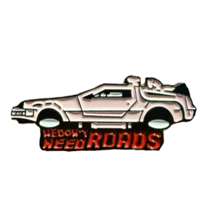 4 cm - 75 We Don't Need Roads (Volver al futuro) - DeLorean de colección
